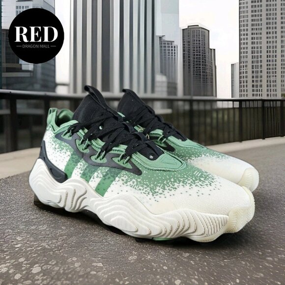 Adidas Trae Young 3 Low Grey Green Basketball Shoes IE2703 - Men\'s Size 9.5 main image 6